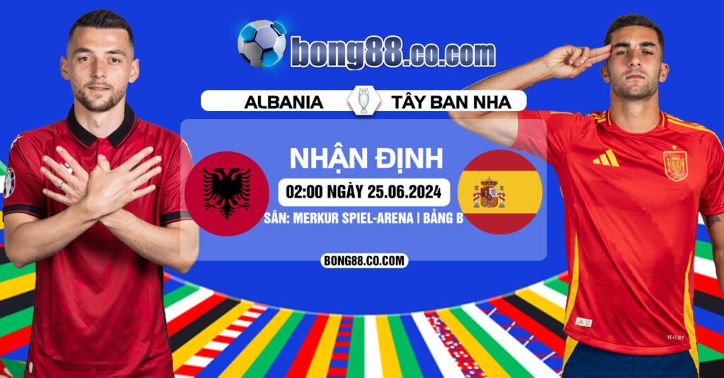 Soi kèo Albania vs Tây Ban Nha