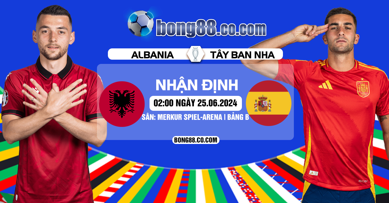 Soi kèo Albania vs Tây Ban Nha