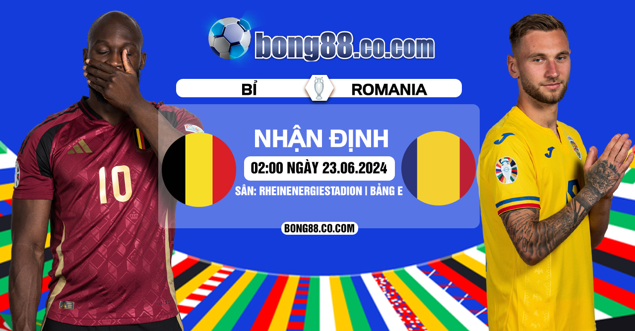 Soi kèo Bỉ vs Romania